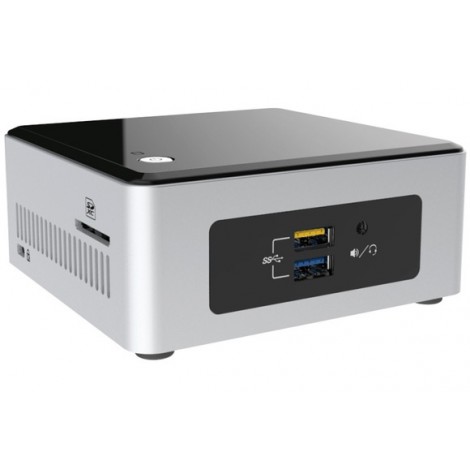 Intel NUC Celeron processor N3700, SD card slot, 32GB eMMC on-board, Memory 2GB DDR3L, Windows 10