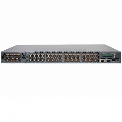 EX4550, 32-Port 1/10G SFP+ Converged Switch, 650W AC PS, PSU-Side AirflowExhaust (Optics, VC Cables/Modules, Expansion Modules Sold Separately)