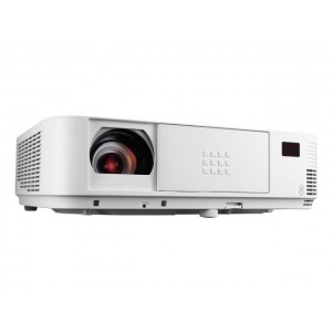 DLP PROJECTOR NEC M363W : Specifikasi :DLP, Resolution 1280 x800, Britghness 3600 ansli lumens, contras ratio 10000 :1., powerAC 338 w,Lamp life hour 5000 H, Eco mode 8000, Weight 3,7 Kg.